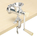 Aluminum Manual Meat Grinder Chopper Hand Operated Mincer Stuffer Noodle Sausage Filler Kibbe Maker Machine