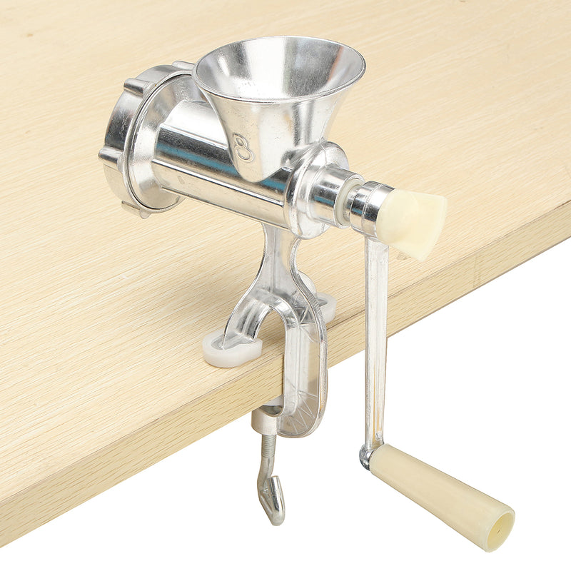 Aluminum Manual Meat Grinder Chopper Hand Operated Mincer Stuffer Noodle Sausage Filler Kibbe Maker Machine