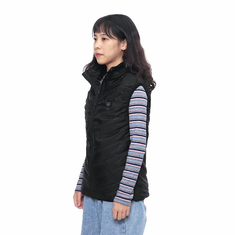 Electric Vest Heated Cloth Jacket USB Warm Up Heating Pad Winter Warmer Men