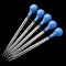 10Pcs/Lot 1/2/5/10ml Plastic Head Graduated Glass Dropper Pipette With Scale
