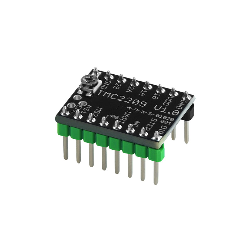 TWO TREES 5 Pcs TMC2209 V1.0 Stepper Motor Driver in-line Stepper Motor Driver Board Ultra Quiet Larger Driver Current with Heat Sinks for 3D Printer MKS Gen L V1.0 /MKS SGen L/SKR V1.3