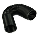 Black Air Filter Intake Cold Car Intake Hose Pipe Flexible