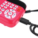 Rolton W105 Portable Mini FM Radio Speaker Music Player Tf Card With LED Display And Flashlight