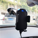 Bakeey 10W bluetooth Digital Display FM Transmitter Quick Charging Wireless Charger Car Holder For iPhone XS 11 Pro Huawei Mate 30 Xiaomi 9Pro Oneplus 6T 7 Pro