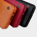 NILLKIN Flip Shockproof Card Slot Holder Full Cover PU Leather Vintage Protective Case for Xiaomi Mi Note 10 / Xiaomi Mi Note 10 Pro / Xiaomi Mi CC9 Pro