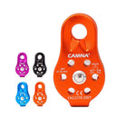 26KN Outdoor Double Axis Double Pulley Rock Climbing Aerial Work Lifting Pulley Belay