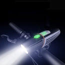 XANES SFL21 650LM T6 LED Bike Front Light 15H Running Time Smart Light Sensing Stepless Dimming USB Rechargeable IPX6 Waterproof