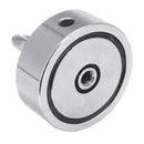 120KG Double Side Neodymium Recovery Magnet Hook Lifting Fishing Hunting Salvage Magnet