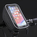 WHEEL UP Bike Front Frame Bag 6 Inch Touch Screen Waterproof Phone Bag Bicycle Cycling Motorcycle Bag