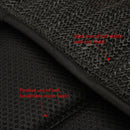 Bamboo Charcoal Breathable Seat Cushion Cover Pad Mat For Car Office Chair Black
