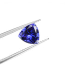 AAAAA+ Bright Blue Triangle Cut Gemstone Unheated Zircon 11.20ct 12x12mm Jewelry Decorations