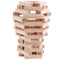 Wooden Early Learning Puzzle Logs Digital Layers Stacked Small Building Blocks Stacked High Creative Jenga Table Games