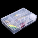 Removable Fishing Tool Bait Tackle Storage Box  Transparent Fishing Tackle Box