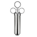 2 Ounce Stainless Steel Flavor Injector Syringe Needle Marinade