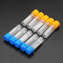 10pcs 1.8ml Plastic Graduated Vial 0.063oz Cryovial Tube Sample