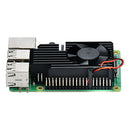 3510 Version Extreme Cooling Fan + Copper Heatsink + Thermal Tapes Kit For Raspberry Pi 3B+