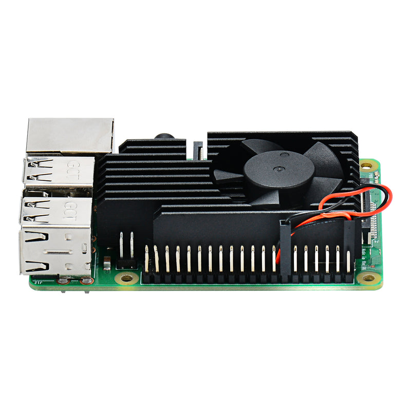 3510 Version Extreme Cooling Fan + Copper Heatsink + Thermal Tapes Kit For Raspberry Pi 3B+