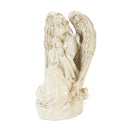 Solar LED Ground Buried Light Angel Ornament Garden Lawn Resin Lamp Waterproof