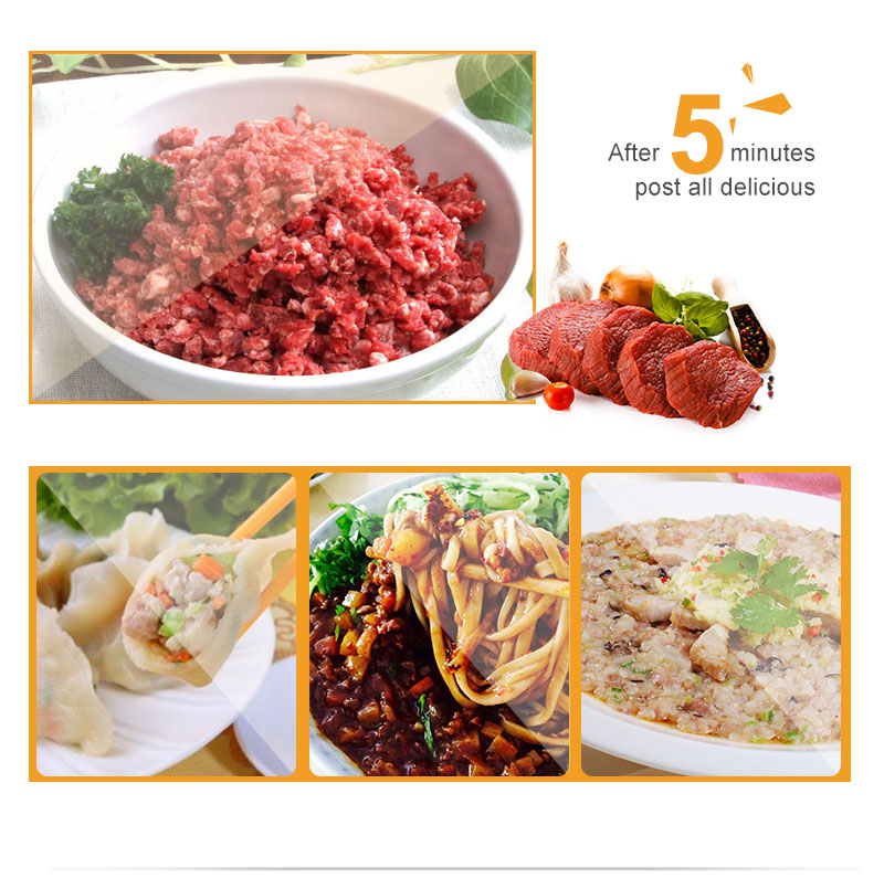 Meat Grinder 5 Manual Aluminum Alloy Household Multi-function Cooking Machine Pressure Enema Flour N