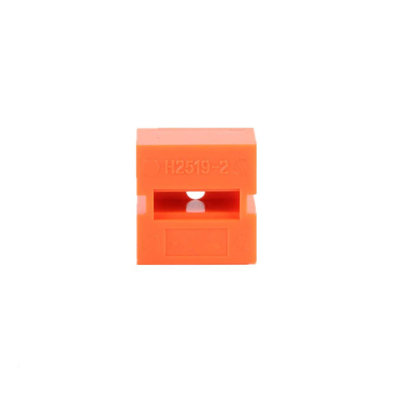 H2519-2 Dual Row Plastic Terminal 600V 36A 2 Positions Screw Terminal Block Cable Connector Barrier Terminal Strip Block