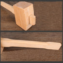 MYTEC Solid Small BeechWood Carpenter Mallet Beat Wooden Hammers Rafter Woodworking Tools Hand Tools