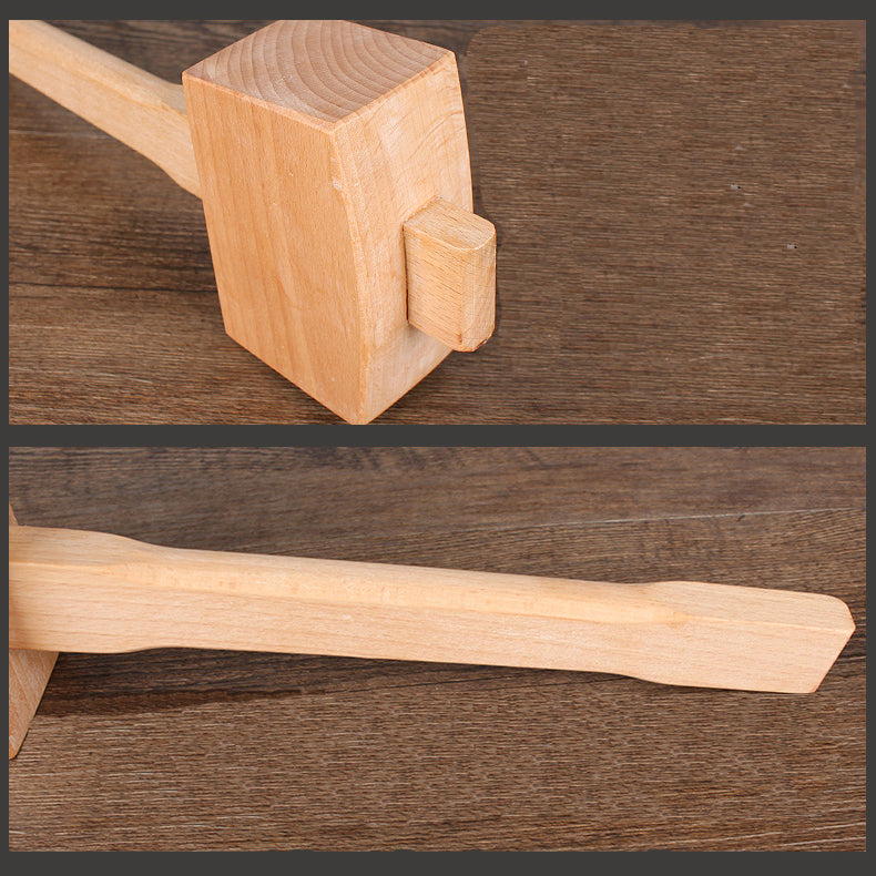 MYTEC Solid Small BeechWood Carpenter Mallet Beat Wooden Hammers Rafter Woodworking Tools Hand Tools