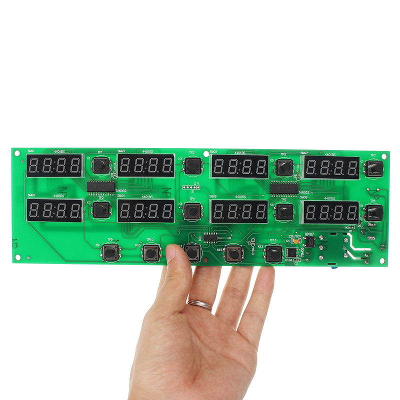Mainboard Motherboard For 8 Channel Digital Commercial Timer CAL-8B Shaking Timing Kitchen