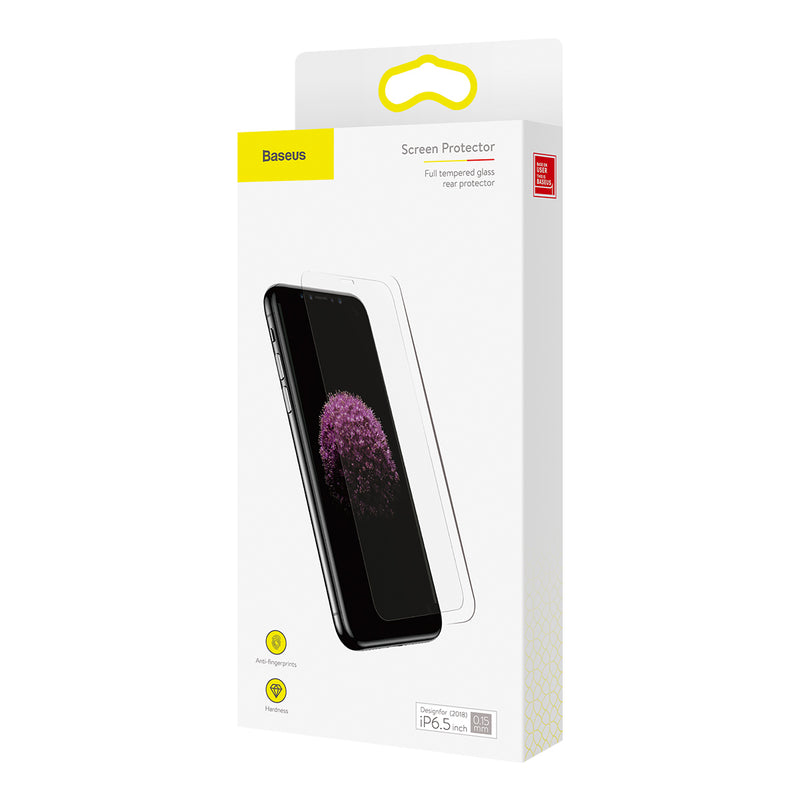 Baseus Upgrade Full Glass Screen Protector For iPhone XS Max/iPhone 11 Pro Max 0.15mm Scratch Resistant Tempered Glass