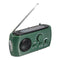 Dynamo Generator FM/AM Solar Crank Powered Radio With Flashlight Phone Charger