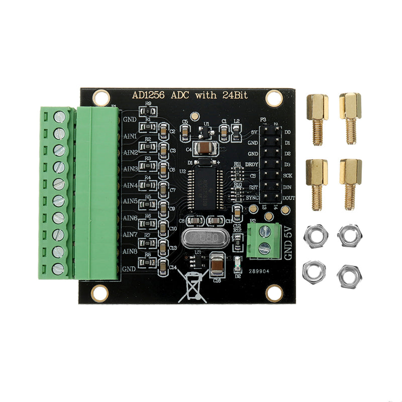 ADS1256 24-Bit ADC AD Module High Accuracy ADC Acquisition Data Acquisition Card