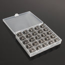 25Pcs Standard Sewing Machine Bobbins Rotary Spools Reels Part Home Accessories