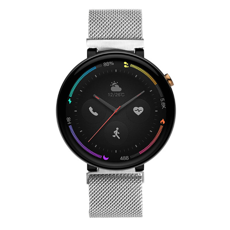 Magnetic Milanese Stainless Steel Watch Band Watch Strap Replacement for Amazfit 2 Amazfit Smart Watch 2