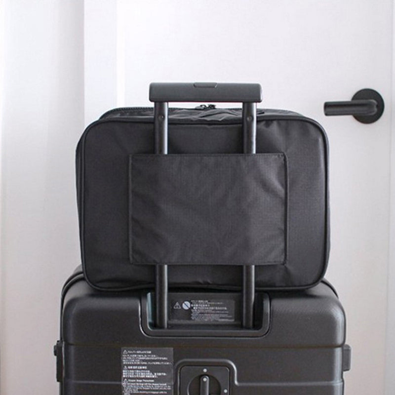 38cm Cute Cartoon Portable Travel Storage Bag Boarding Bag Luggage Clothing Trolley Case Wash Bag