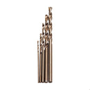 Drillpro 50pcs 1/1.5/2/2.5/3mm HSS M35 Cobalt Twist Drill Bit