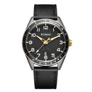 RUIMAS 573 Fashion Men Watch 3ATM Waterproof Luminous Date Display Leather Strap Quartz Watch