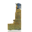 Seraphic Egyptian Pharaoh King Golden Backflow Incense Burner Holder
