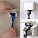 Honana BX Shaver Suction Cup Razor Rack Bathroom Sticky Razor Holder Shaver Hanging Storage Rack