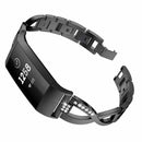 Bakeey Stainless Steel Watch Band Strap Replacement For Fitbit Charge 3