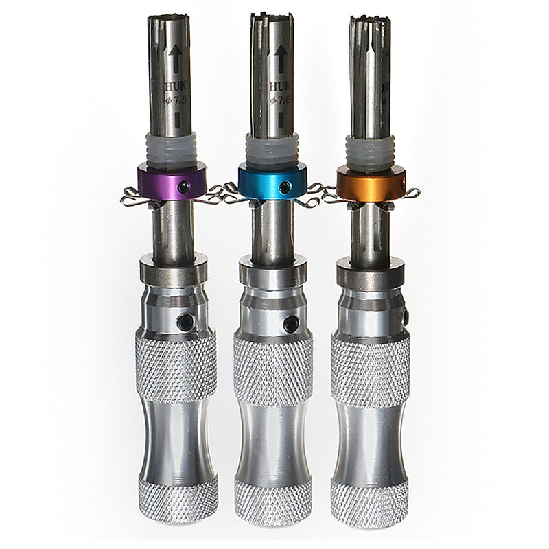 Cylinder Locksmith Repair Tool 3Pcs 7Pin Tubular Pick Tool Car & Vehicle Accessories