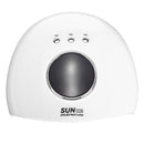120W UV 12 LED Beads Nail Polish Glue Lamp Gels Dryer Curing Light Timing Phototherapy Machine