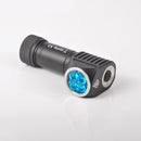 Fireflies PL47 Generation II Ice Blue 4500Lumens NICHIA/SST20/XPL L-Shape Headlight  Flashlight Led Flashlight 18650 Flashlight Torch 18650 Battery Flashlight  Hunting Fishing