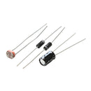 EQKIT DIY Light Operated Switch Kit Light Control Switch Module Board With Photosensitive DC 5-6V