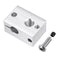 Aluminum/Brass M6 Thread V6 Heating Block For 3D Printer Part