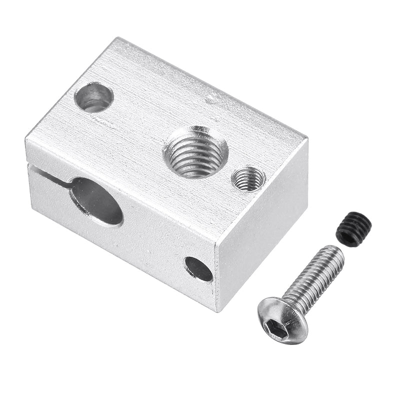 Aluminum/Brass M6 Thread V6 Heating Block For 3D Printer Part