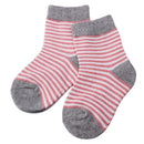 4 Pairs Baby Toddler Boys Girls Kids Soft Cotton Socks Stripe Polka Dot Soc E5V8