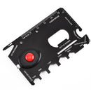 LAOTIE Multifunctional Tool Tactical Mini EDC Knife Wrench LED Light Card Outdoor Survival Tools