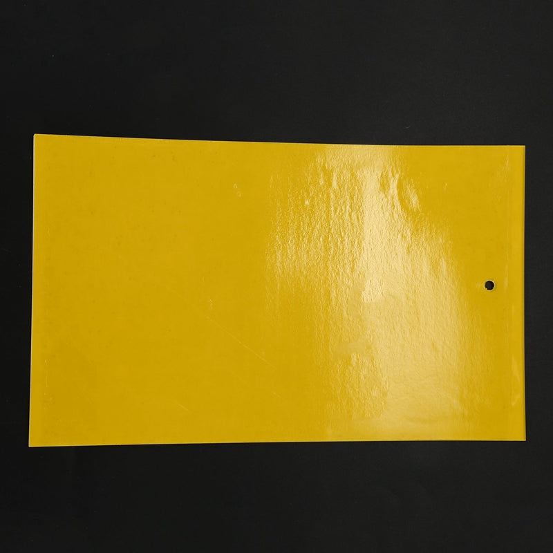 10x Yellow Sticky Glue Flying Pest Insect Papers Traps Catchers Bug Size:25