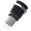 4-Colors 12V Waterproof LED Switch A Button On Metal Auto Moto Camper