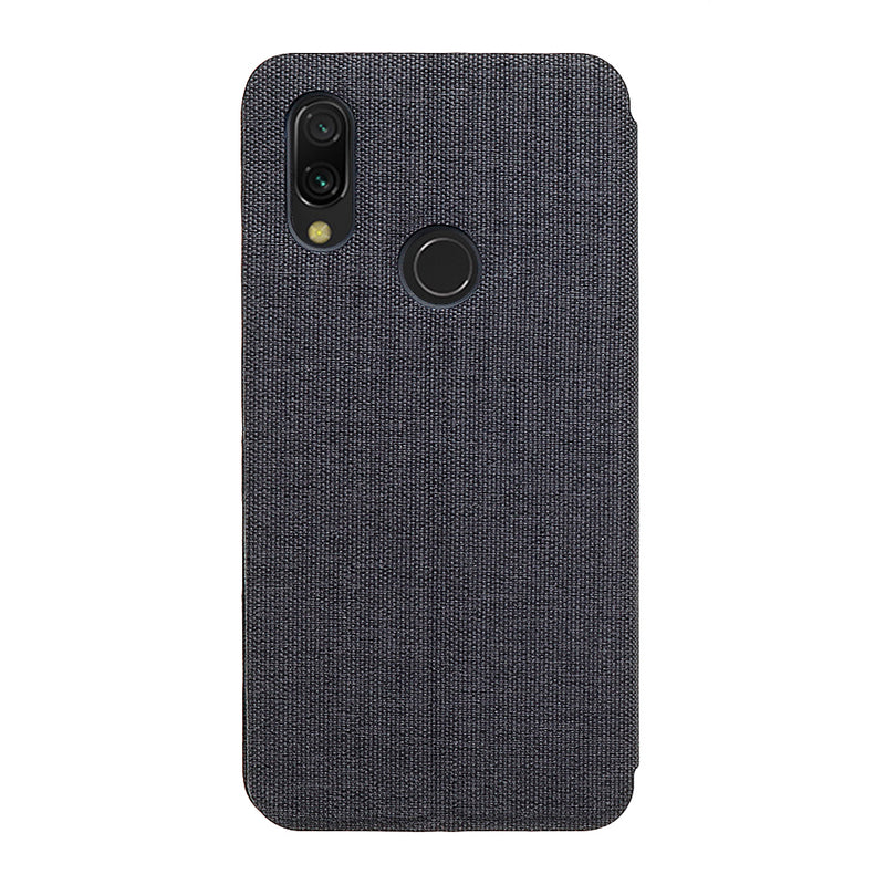 Bakeey Flip Fabric Soft Silicone Edge Shockproof Full Body Protective Case For Xiaomi Mi Play