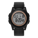SANDA 337 Digital Watch LED Waterproof PU Leather Sports Student Watch